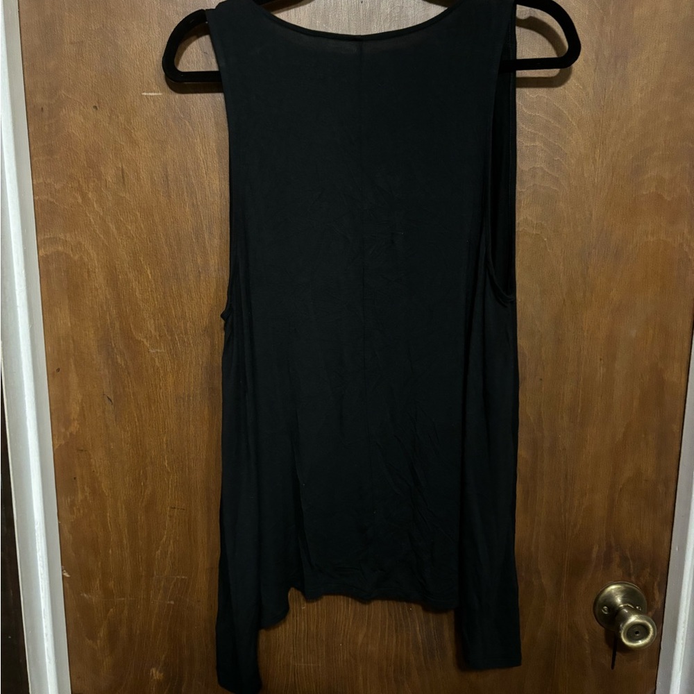 American Eagle Black Soft and Sexy Flowy Tank Top Women’s Size XL - Picture 2 of 9